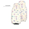 thumbnail image 6 of XMXT 2Pcs Car Seat Cover Decor Protector, Baby Children Cartoon Print Front Seat Covers for Cars SUVs, Universal Fit, 6 of 9