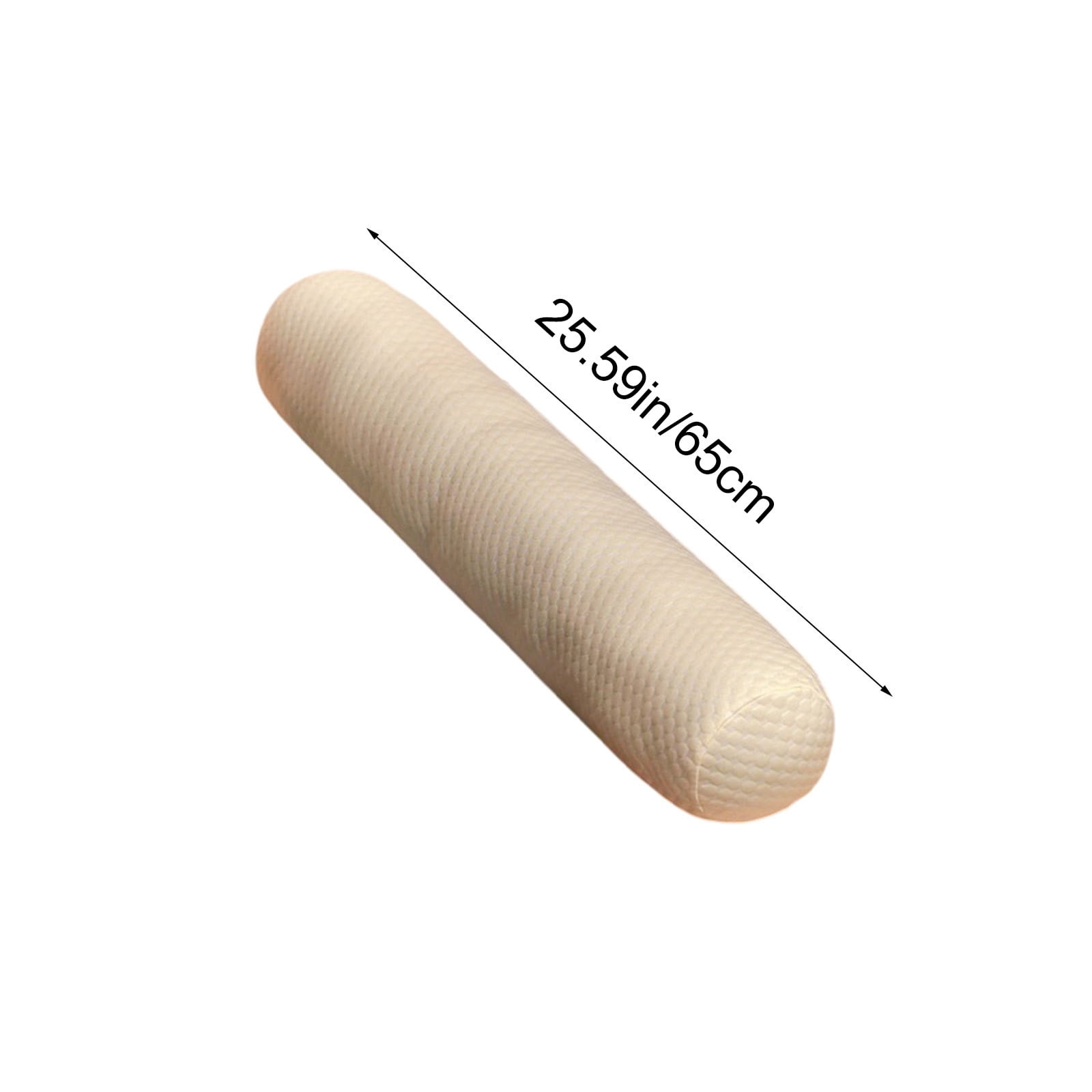 Soft Velvet Body Pillow for Side Sleepers – Long Leg Clamp and Bedside Cushion for Bed, Sofa, Dorm – 27.5 inch, Multiple Colors