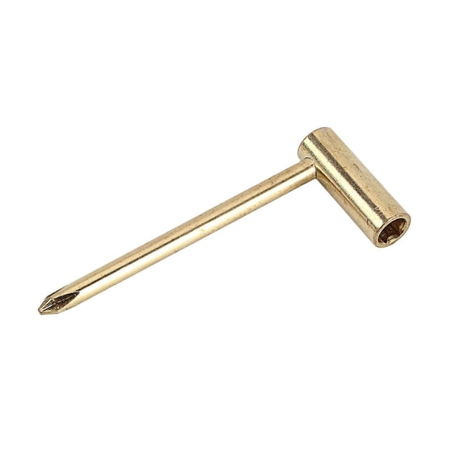 EeaseCA R20B Inner Diameter 7mm Metal Guitar Truss Rod Hex Box Wrench Spanner Repair Tool Adjustment Tools for Electronic Guitars (Golden)