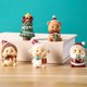 thumbnail image 4 of Decoración hogareña Gwong Navidad ornamento llamativo impermeable resina adorable dibujos animados estatuas miniatura de Navidad para el hogar Gwong 21080795, 4 of 6