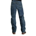 thumbnail image 2 of Stetson Western Denim Mens Relaxed Med Wash 11-004-1312-0422 BU, 2 of 3