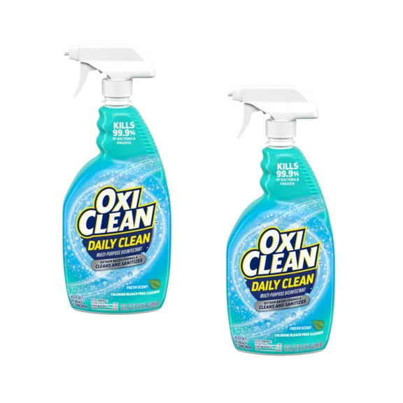 OxiClean Daily Clean Multi-Purpose Disinfectant Spray, 30 Ounce - Pack of 2