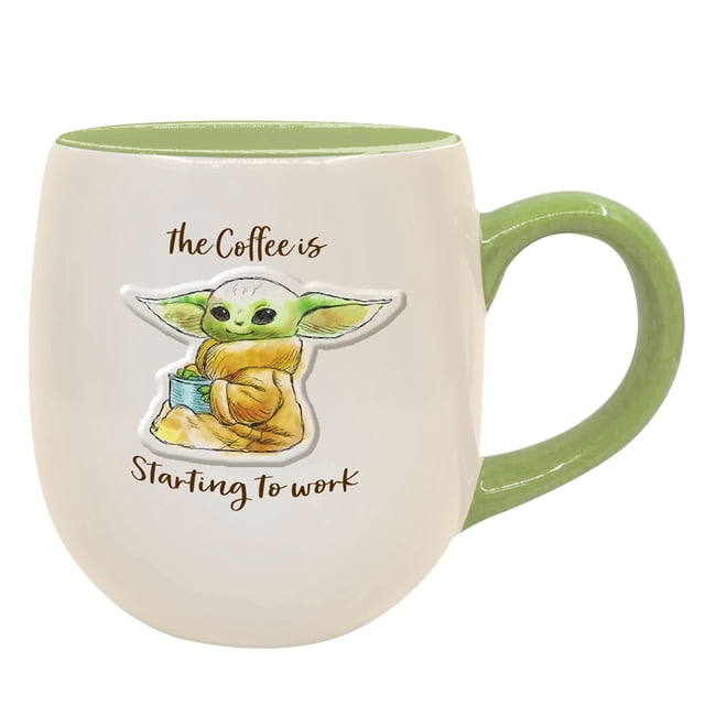 Taza de cerámica ICUP Star Wars Mandalorian Grogu 414ml