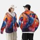 thumbnail image 4 of Balery Vibrant Hummingbird Watercolor Art Sudadera ligera de manga larga con capucha y protección solar UPF 50+ para hombre y mujer, ideal para pesca y running-3X-Large, 4 of 7