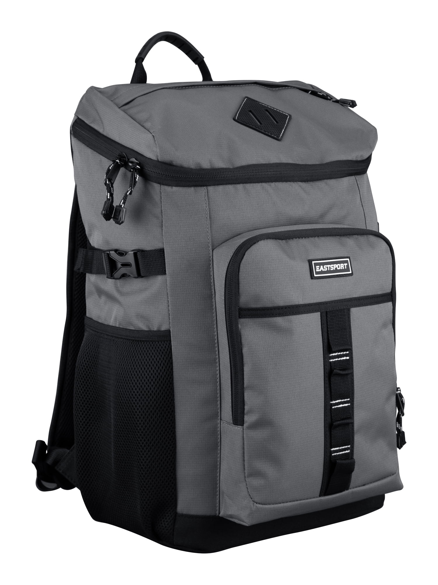 Eastsport Unisex 18" Victory Top Loader Backpack, Grey Flannel