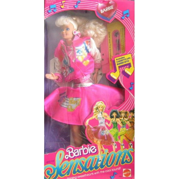 Barbie and The Sensations Barbie Doll w Cassette (1987 Mattel Hawthorne) - Walmart.com - Walmart.com