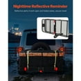 thumbnail image 4 of KFFKFF Hitch Cargo Carrier,60" x 20" x 6", 500 lbs Load-Bearing Hitch Cargo Holder with Cargo Net & Weatherproof Cargo Bag, Collapsible Hitch Mount Cargo Holder, 4 of 9