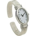 thumbnail image 2 of Blekon Collections Women's Quartz 21mm Oval Case Colored Acrylic Bangle Watch, 2 of 5