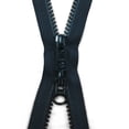 thumbnail image 3 of YKK #10VS Vislon 2-Way Open Zipper 34" - Black, 3 of 4