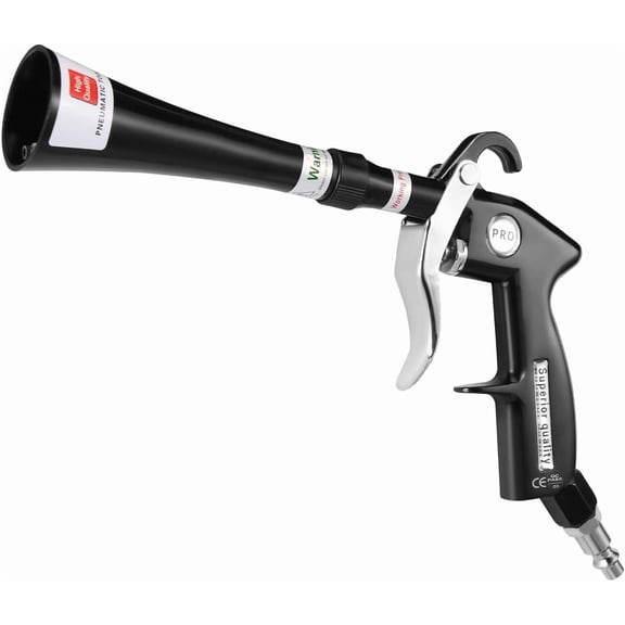 Tornado Air Blo Gun for Car Detailing - High Pressure Dry Cleaning ith Brass Nozzle, Quickly Blasts Dust & Dirt, orks Compressor