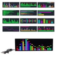thumbnail image 3 of Pantalla LED De Espectro Musical, Reloj Electrónico Controlado Por Voz O Línea, 3 Despertadores, 384 LED RGB Para El Hogar, 3 of 7