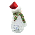 thumbnail image 4 of Kurt Adler 9.45-Inch Battery-Operated Light-Up Snowman Table Piece, 4 of 5