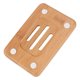 thumbnail image 5 of Soporte rectangular hecho a mano Zhivalor de bambú para bandeja de almacenamiento de jabonera, 5 of 8