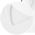 thumbnail image 4 of TQWQT Womens Basic Sweaters Casual Knit Tops Lightweight Fall Pullover V Neck Long Sleeve Shirt White Fall Tops Soft Cotton White XXL, 4 of 5
