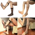 thumbnail image 2 of ZPAQI Mens Sheer Toe Dress Over Calf Socks with High Stretch for Professional Outfit, 2 of 21