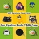 thumbnail image 4 of Para Realme Buds T100 Funda Marea Fresca De Dibujos Animados De Auriculares Suave, 4 of 4
