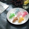 thumbnail image 6 of 2-piece chocolate molds, food-grade non-stick silicone baking, butter molds with different shapes, and silicone molds.blue, 6 of 6