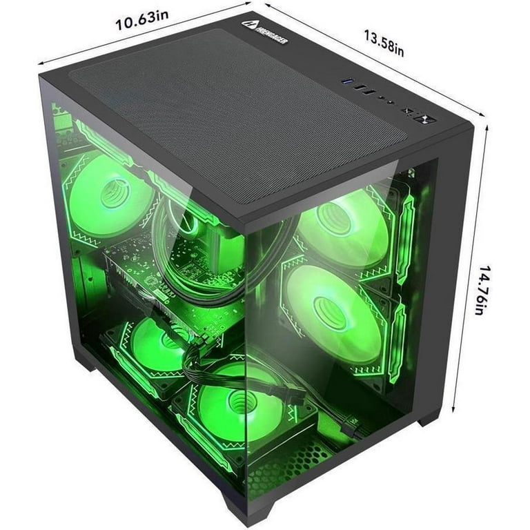 センスのいい お歳暮 Hoengager Gaming PC -AMD Ryzen 7 5700X 3.4 GHz-RTX 2060 6GB Windowsデスクトップ