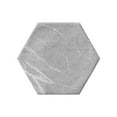 thumbnail image 3 of The Tile Life Cadiz Gray Hexagon Porcelain Tile - 8 x 9 in. - Matte - 24-Piece - Floor, Wall & Backsplash, 3 of 9