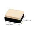 thumbnail image 4 of 3Pcs Multi Color Chalkboard Erasers for Cleaning in Training Institutions 2.36X1.77X0.98in, 4 of 8