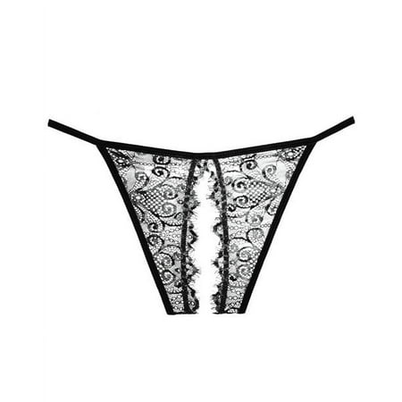 Adore Lace Enchanted Belle Panty Black O/S