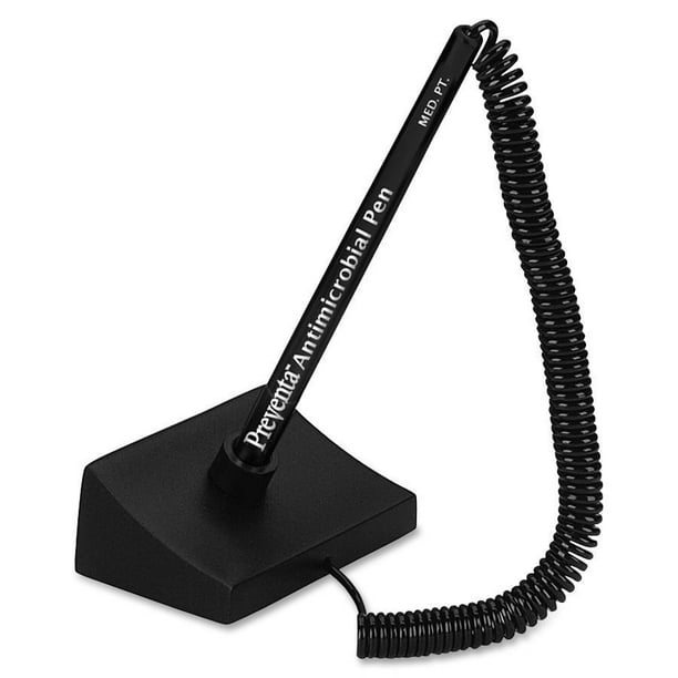 Preventa Retractable Coil Aluminum Counter Pen
