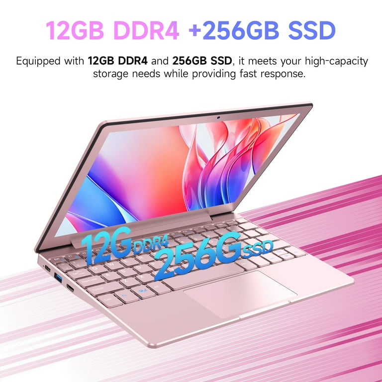 Metal Case Portable Business Mini Laptop Computer Office Travel