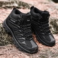 thumbnail image 1 of Tenis Botines Tobilleros Botas Altas Unisex para Senderismo Antideslizantes para Hombres Mujeres (40) Negro Likrtyny Tenis De Mujer Tenis De Hombre, 1 of 9