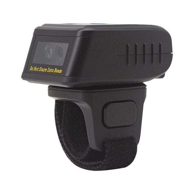 Escáner de código de barras 1D/2D/QR Código de barras Dedo portátil Código de anillo usable de mano