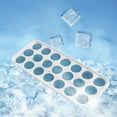 thumbnail image 5 of Ice Cube Mold,Tray Silicone With Removable Lid 21 Grid Trays For Freezing Reusable For Whiskey Cocktails Stackable Flexible And Ice Cubes, 5 of 6