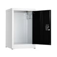 thumbnail image 2 of AdirOffice Steel Storage Locker, 1 Compartment, 15 X 15 X 24, Black, 2 of 4
