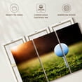 thumbnail image 6 of Elephant Stock Golf Ball Tee Wall Art - Horizontal Multi Panel Canvas - Living Room Wall Decor - Hobbies And Lifestyle Multi Panel - Black And White Decor - 38" x 24", 6 of 8