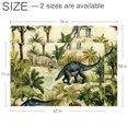 thumbnail image 2 of Dinosaur Polyester Kitchen Rug - Durable Comfortable Floor Mat for Kitchen - Easy to Clean Stain Area Rug - Modern Stylish Accent Rug for Kitchen Decor, 2 of 6