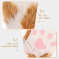 thumbnail image 4 of 1 par de guantes de pata de gato, guantes de pata de cosplay, accesorios, guantes de pata de animal, mitones de pata de gato de peluche, decoraciones, 4 of 5