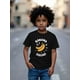 thumbnail image 2 of Banana Squad Youngsters' Bright Orange T-Shirt - Fun Graphic Print, Soft Polyester Blend, Short Sleeve, Round Neck Casual Summer Top for Boys & Girls, 2 of 7