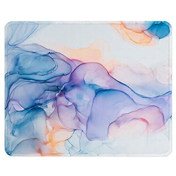 ITNRSIIET Gaming Mouse Pad with Stitched Edges, Premium-Textured Mouse Mat Pad, Non-Slip Rubber Base Mousepad