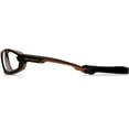 thumbnail image 3 of Carhartt Toccoa Safety Glasses, Black/Tan Frame, Clear H2MAX Anti-Fog Lens, 3 of 4