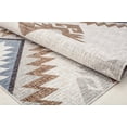 thumbnail image 6 of Mason Brooks Cressida CA80A Tapestry Beige Moroccan Tribal Ivory Area Rug, 5'3" x 7'0", 6 of 9