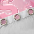 thumbnail image 4 of Feelyou Princess Party Curtains Pack of 2 (42x84 Each), Monogrammed S Curtains Blackout, 4 of 6
