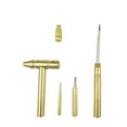thumbnail image 3 of 6 in 1 Copper Plated Hammer Small Hammer Multifunctional Screwdriver with Bottle Opener, 3 of 9