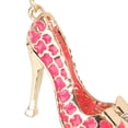 thumbnail image 2 of Key Chains Women High Heels Shape Compact Elegant Style Pendant for Handbag DecorationPink, 2 of 14