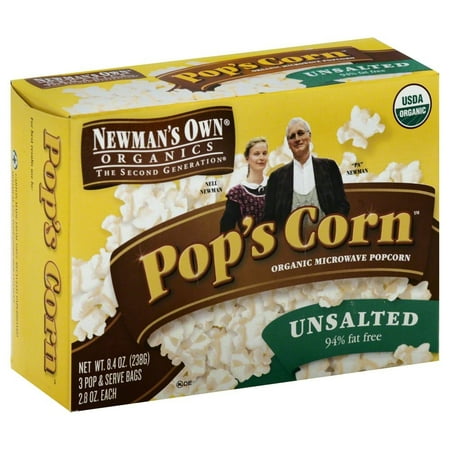Upc 757645000222 Newman S Own Organics Pop Corn Organic Upc 757645000222 Product Image For Newmans Own B35147 Organics Microwave No Er