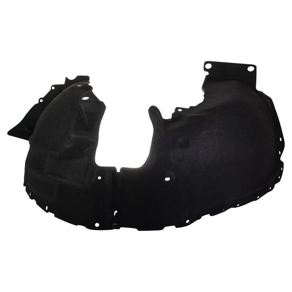 TRQ Front Right Inner Fender Liner Black Passenger Side Fits Select 2020-2022 Ford Escape FO1249205