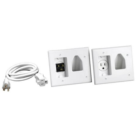 

Audiovox DH150F 4.8 x 8.8 x 5.7 in. In Wall Power Install Kit