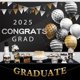 thumbnail image 1 of Congrats Grad Backd Grad Backd Graduation Decorations Backd, 1 of 6