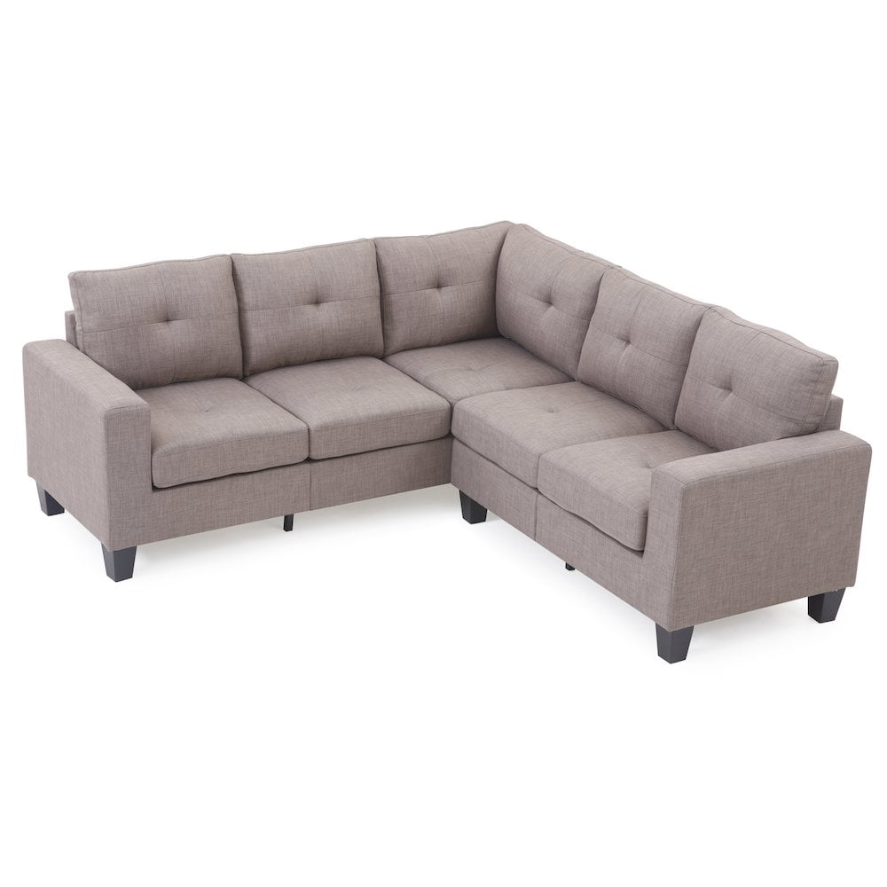 Glory Furniture Newbury Sectional in Gray Color