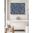 thumbnail image 6 of Dandelion Wall Art for Living Room,Canvas Picture Wall Decor for Bathroom Bedroom,Navy Blue Flowers Modern Minimalist Spring Painting Artwork for Office Kitchen Hallway Dining Room Home Decor 24"x32", 6 of 8