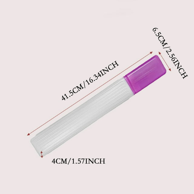 JJKBVCLO Needle Storage Box Sewing Needle Tube Knitting Needle Storage Case Sewing Needle Case Circular Needle Case Plastic To Go Containers Sewing Needle Holder Embroidered