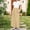 B_Khaki, variant on MGDXOX Girls Short Sleeve Solid Color Maxi Dress with Side Pocket and Round Neck Casual Loose Swing Dress for Everyday Wear Green 13 Years