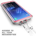 thumbnail image 3 of Funda Galaxy S8 Plus Supcase UB Pro Holster Rosa, 3 of 4